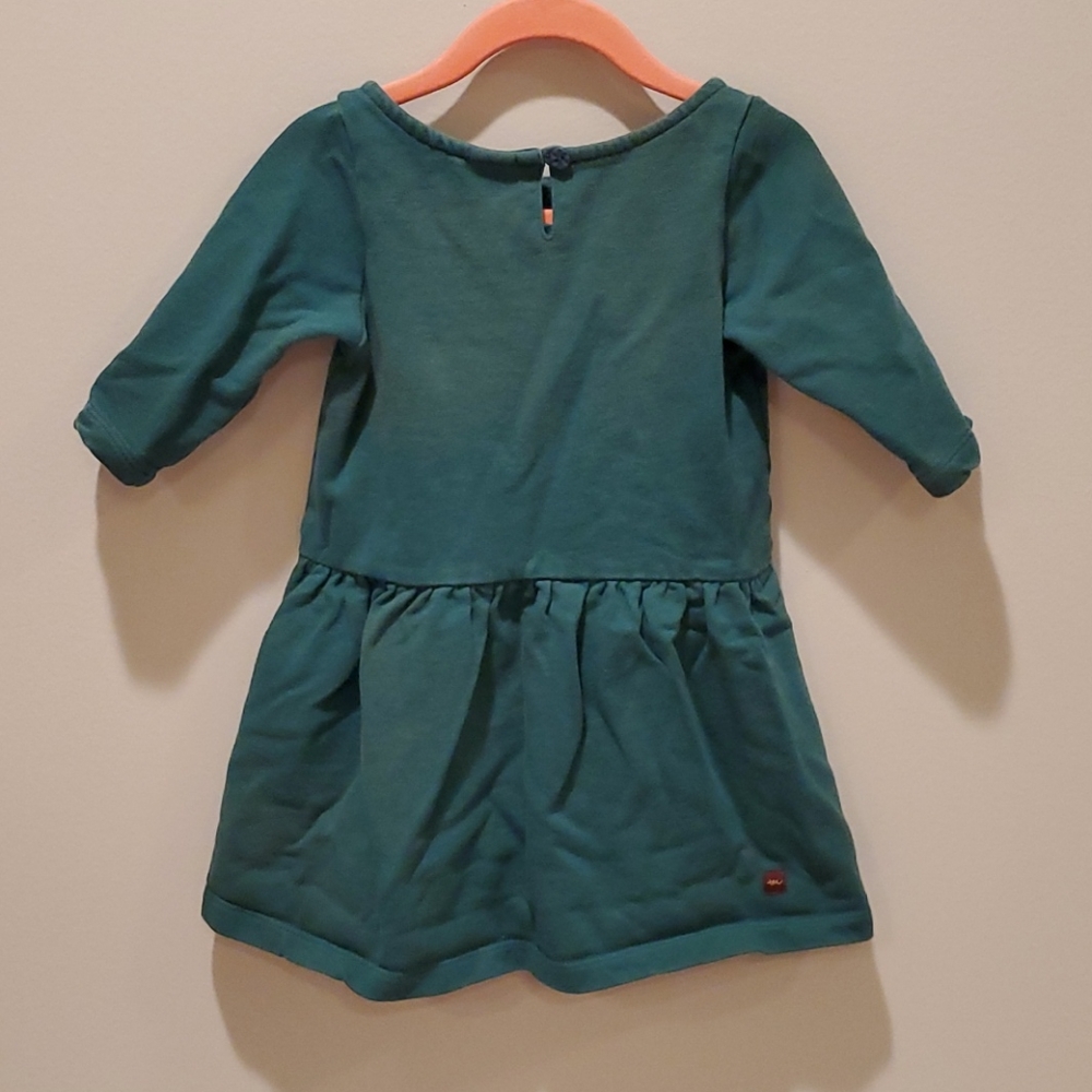 Tea Collection Green Jade and Silver Lotusblute Dress - Picture 7 of 10